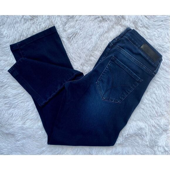 Calvin Klein Denim - Calvin Klein SZ W28 L32 Women’s Dark Denim Factory Faded Straight Leg Je…